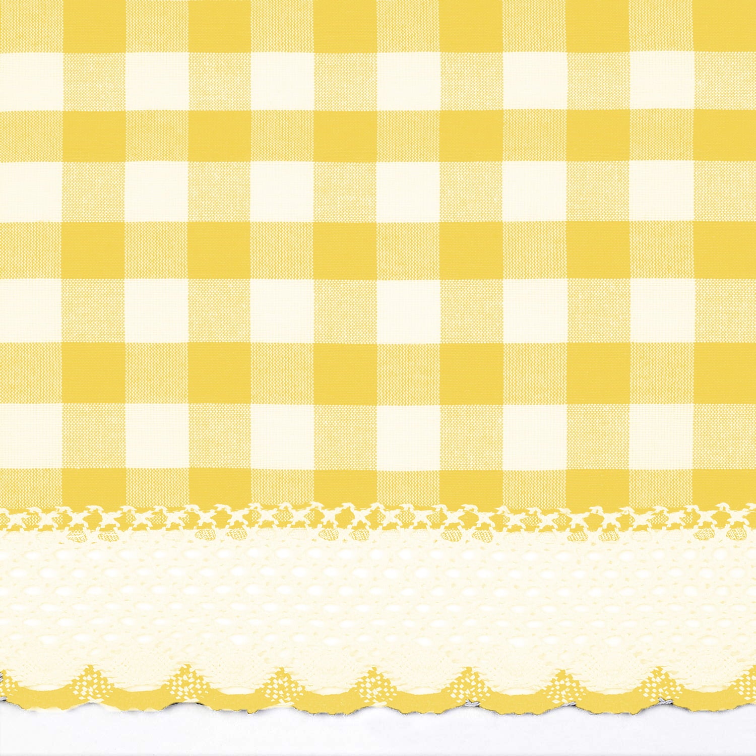 Assorted Checkered Plaid Gingham Kitchen Window Curtain Tier & Valance