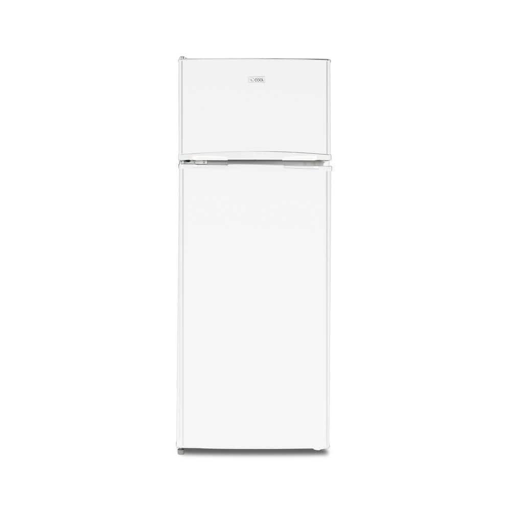 Commercial Cool 77 cu ft Top Freezer Refrigerator in White