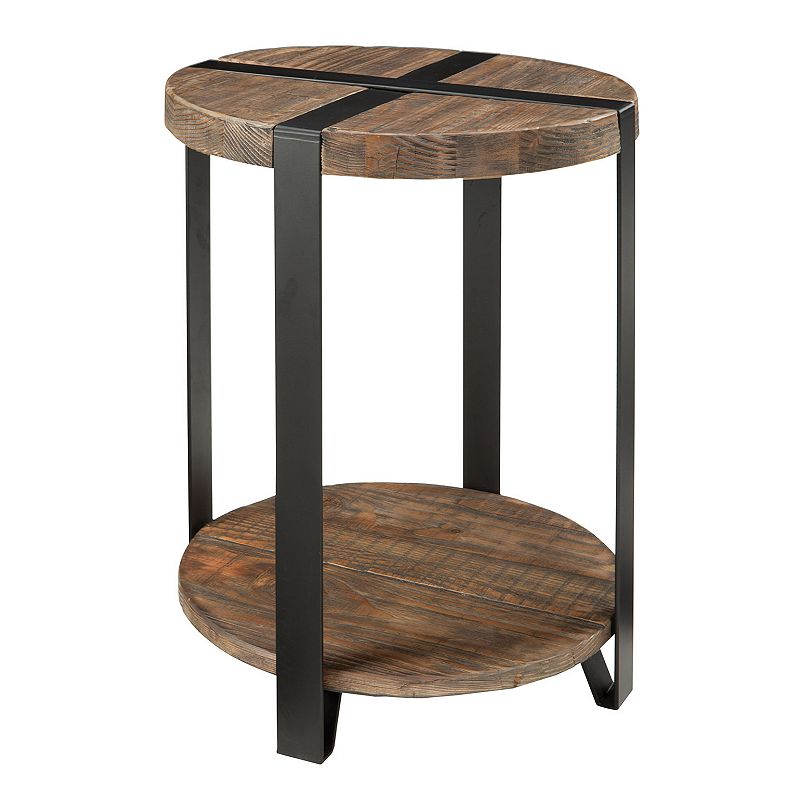 Alaterre Modesto Round End Table