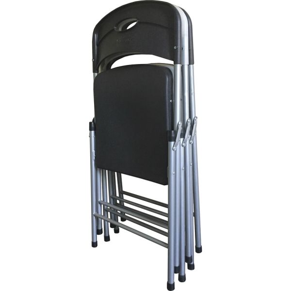 Lorell Translucent Folding Chairs