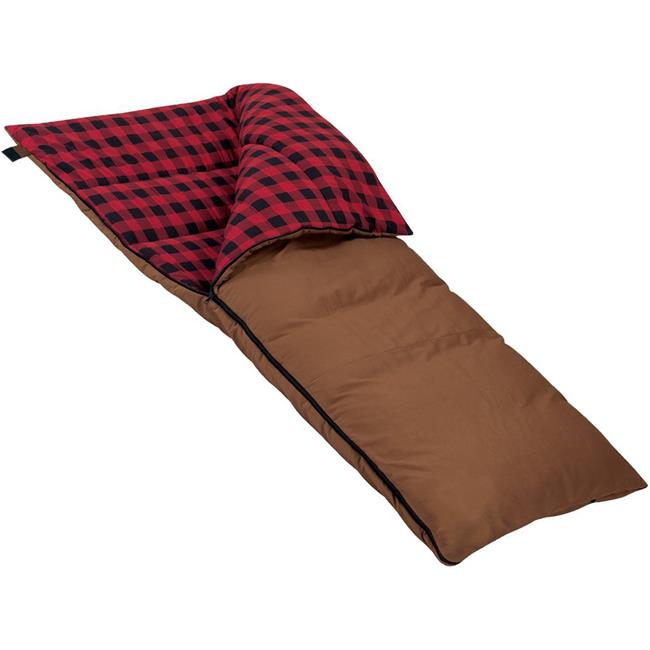 Boulder Creek Grande 0 Degree Sleeping Bag - Brown