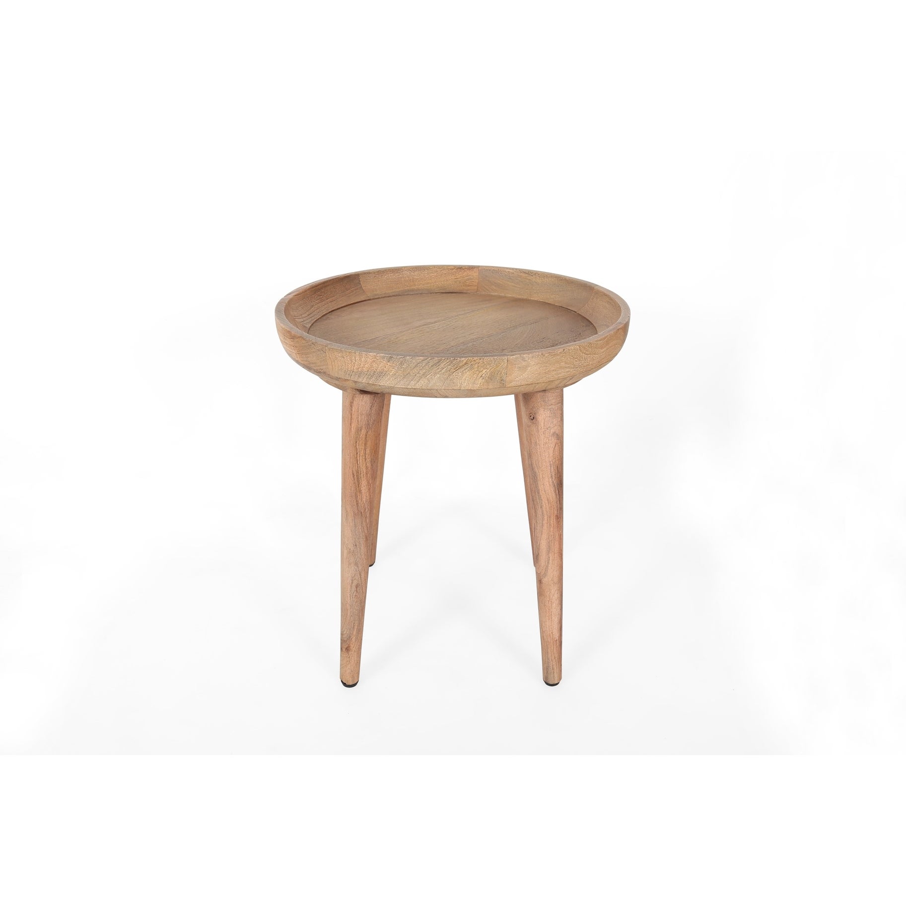 Nyore Tray Round End Table - 19.29