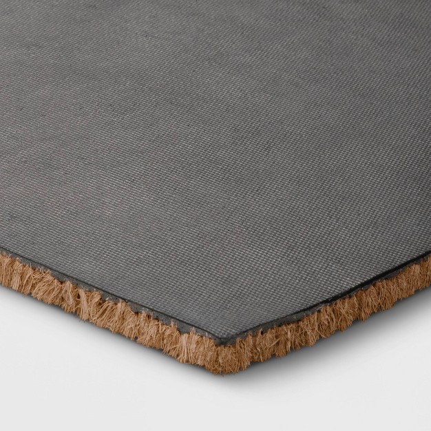 Solid Doormat Beige