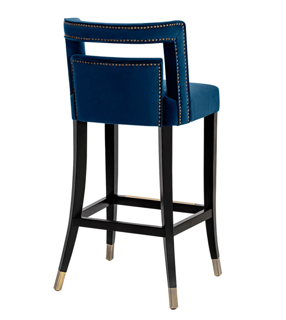 Hart Velvet Bar Stool