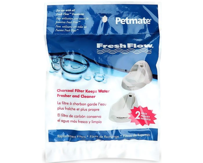 Petmate Fresh Flow Replacement Filter 2  Pack - 24909