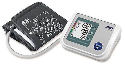 AandD UA-767S-W Blood Pressure Monitor - Upper Arm - 22-42cm - 60 Memory Sites - Recommended Dutch Heart Foundation