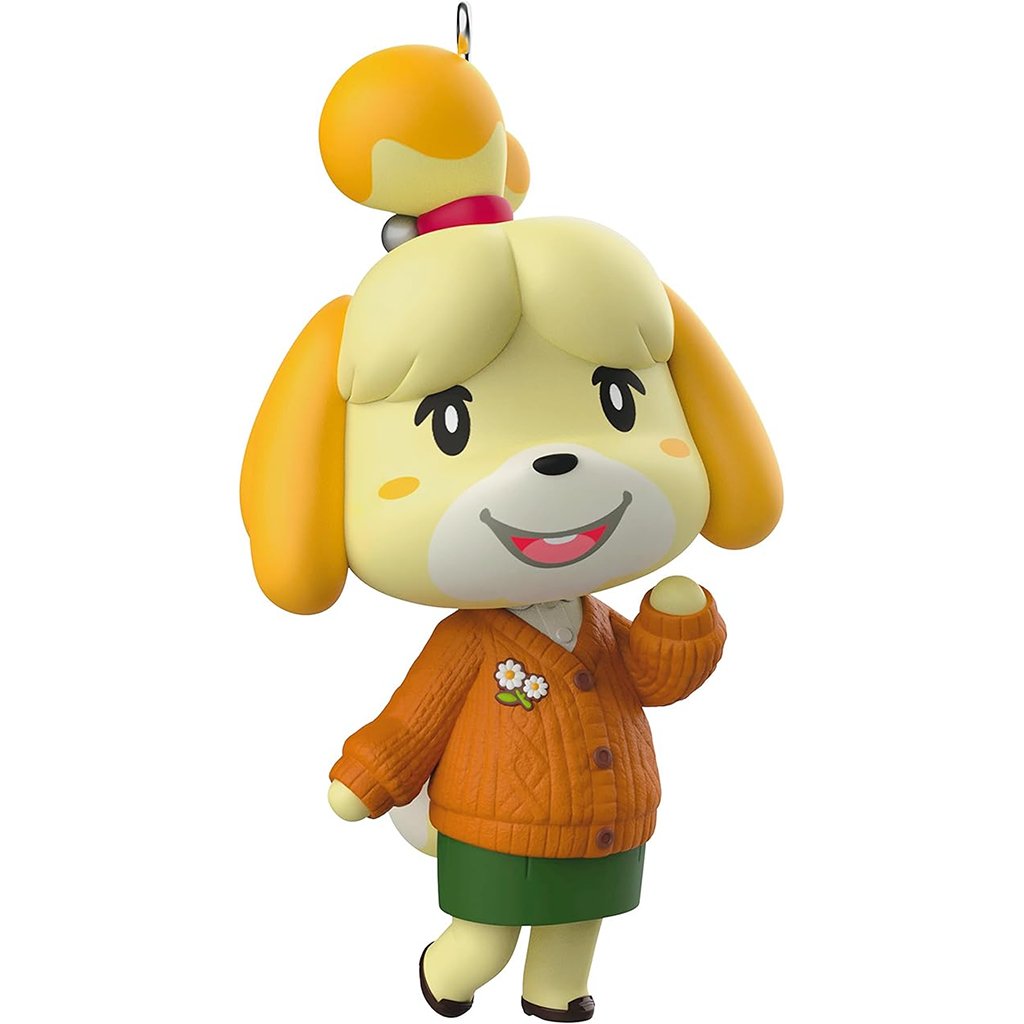 Hallmark  2023 Keepsake Ornament Nintendo Animal Crossing Ornament, Isabelle,