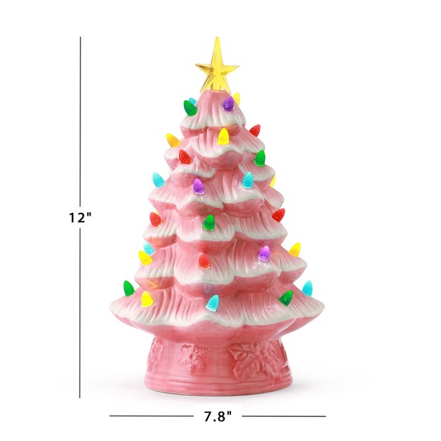 Mr Christmas Nostalgic Ceramic Led Christmas Tree