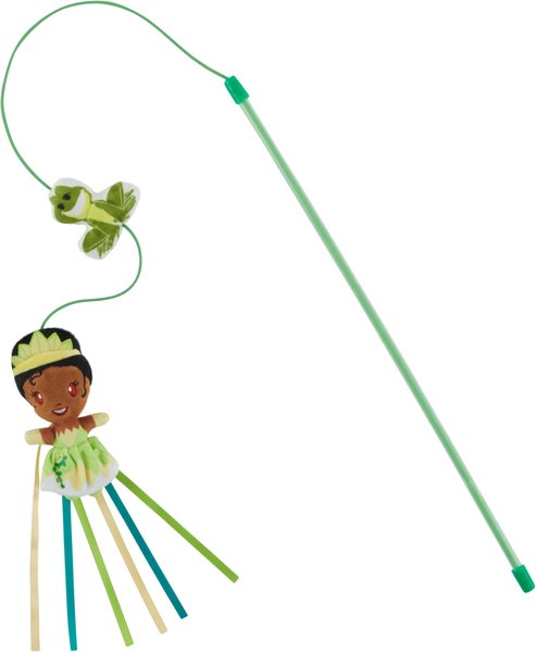 Disney Princess Tiana Teaser Wand Cat Toy with Catnip