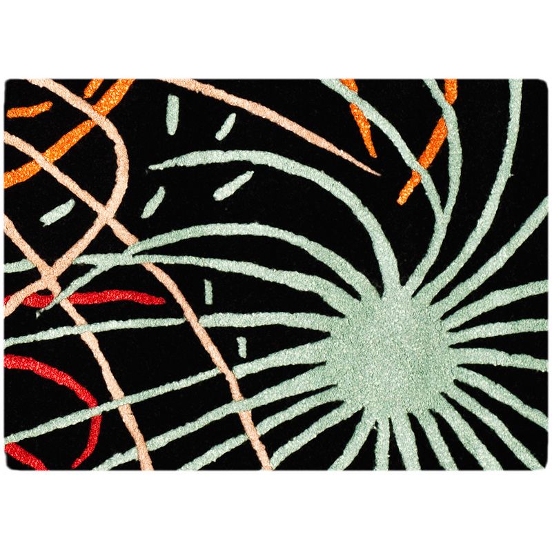 Safavieh Soho Black Starburst Rug