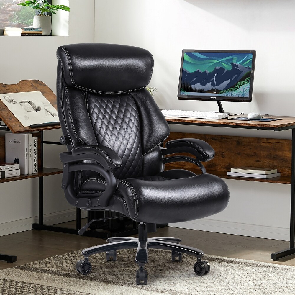 Office Chair.Heavy and tall adjustable executive Big and Tall Office Chair