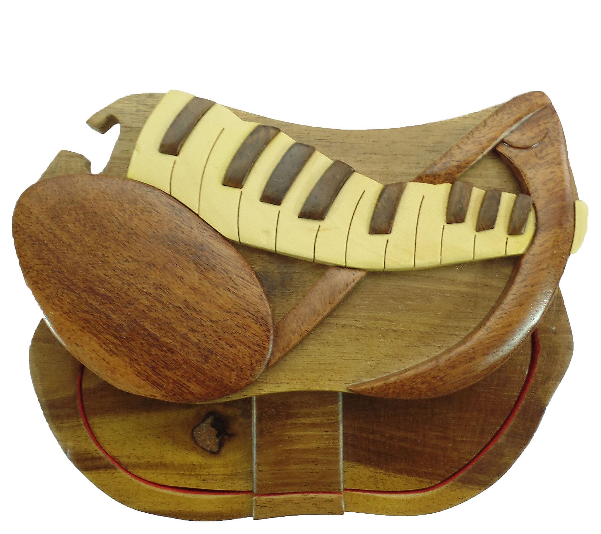 Carver Dan's Piano Note Puzzle Box with MagnetClosures