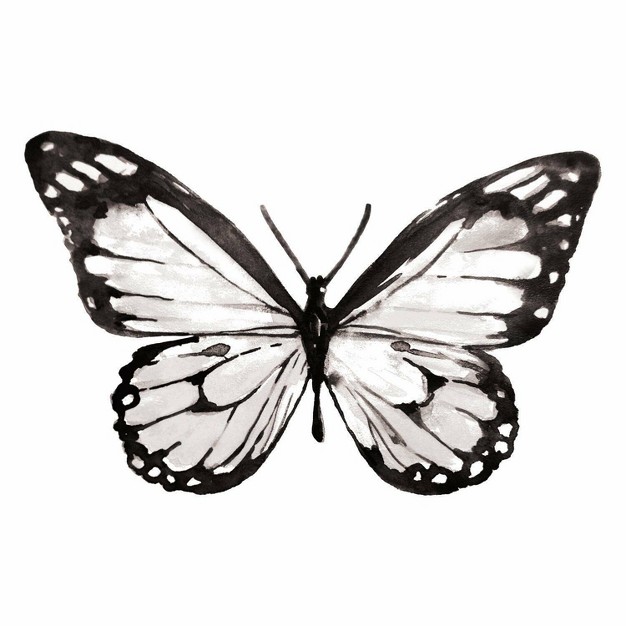 Butterfly Peel And Stick Giant Wall Decal Roommates