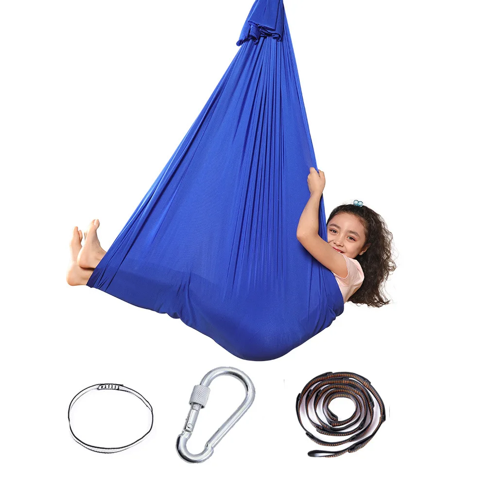 Hammock Outdoor Hiking Nylon Portable Swing Hanging Parachute Camping Nylon Tent Hammock Bed