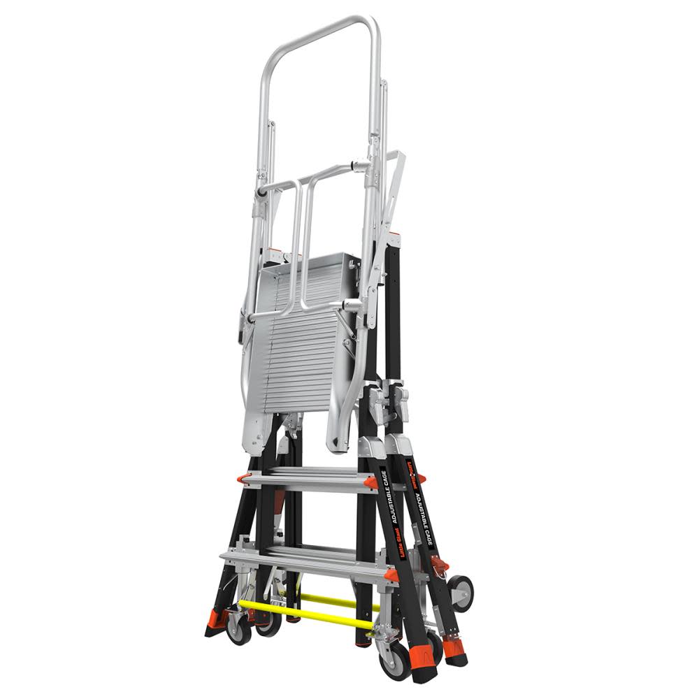 Cage Model 3 Ft. to 5 Ft. IAA FG w/ Wheel Lift and Ratchet Levelers ;