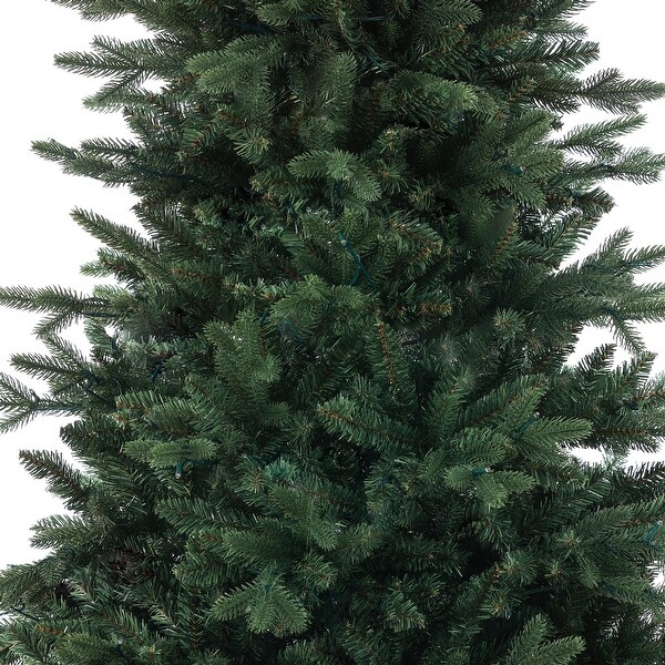 7Ft PreLit LED Artificial Full Fir Green Christmas Tree