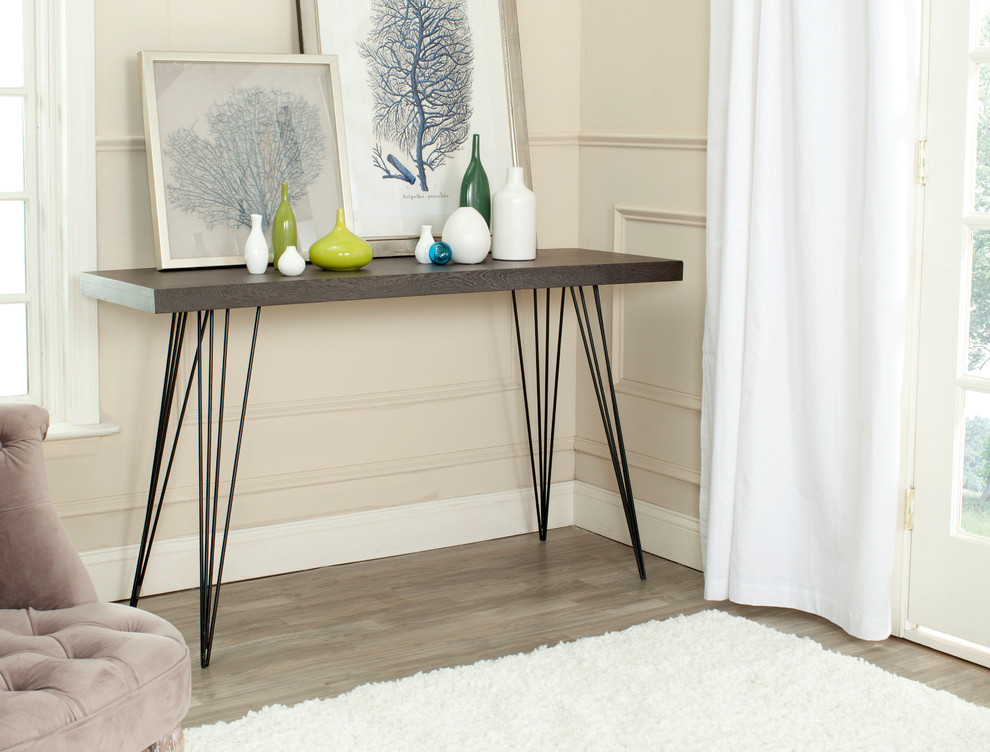 Safavieh Wolcott Lacquer Console   Industrial   Console Tables   by HedgeApple  Houzz