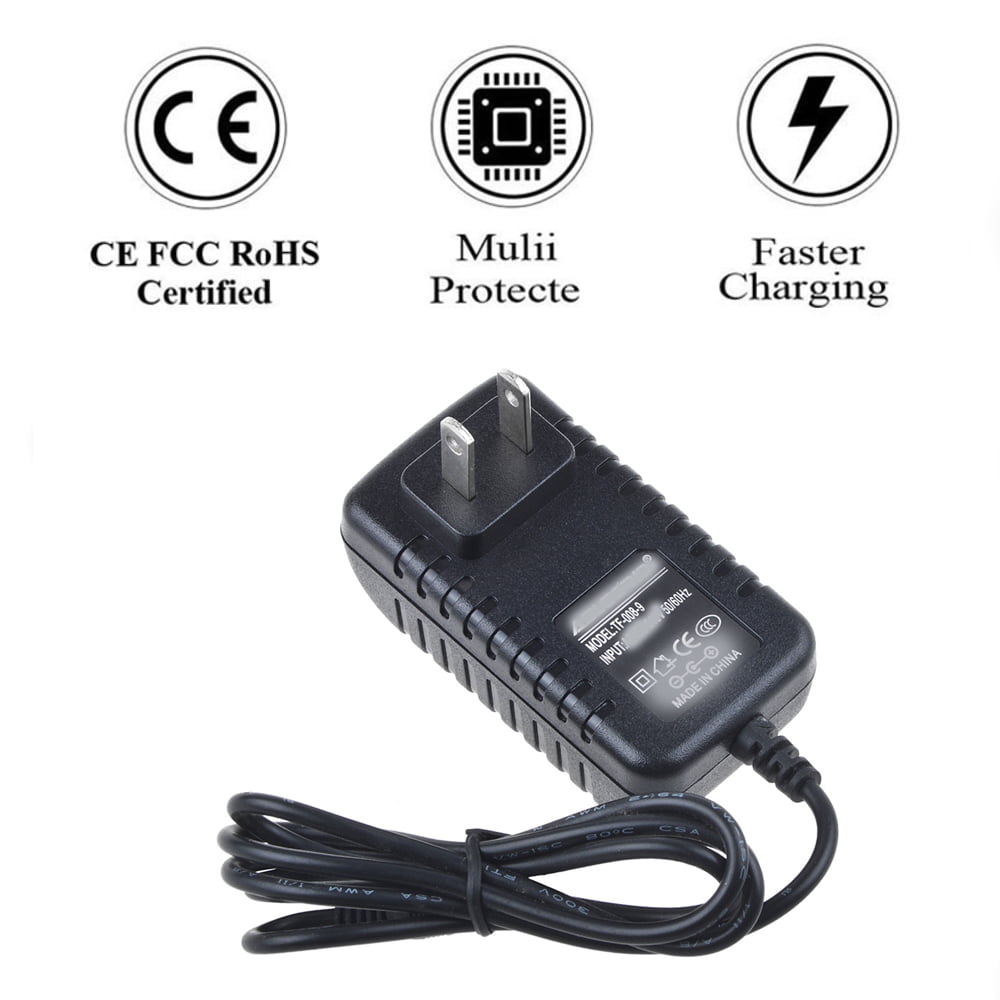 Omilik NEW 6V AC / DC Adapter For D.C.6V Powered Wheels Ride On Toys Cars Bikes Quads Motorcycles Wheel Ride On Toy Car Bike Quad Motorcycle (with Barrel Round Plug Tip. NOT 2-Prong Connector.)