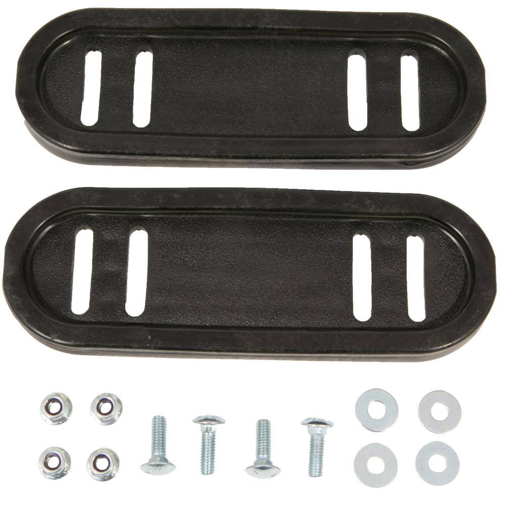 Troy-Bilt Original Equipment Deluxe Poly Slide Shoe Kit for Most 2-Stage and 3-Stage Snow Blowers OE# 931-05984753-06205 490-241-Y010