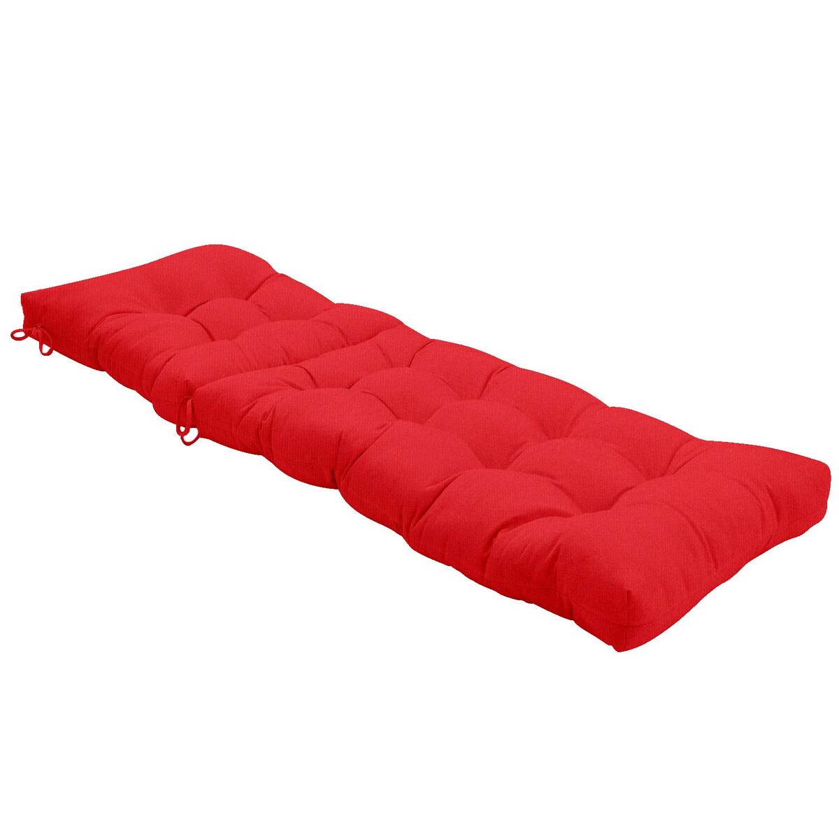 Sunbrella Canvas Jockey Red Long Outdoor Replacement Chaise Lounge Cushion By Signature