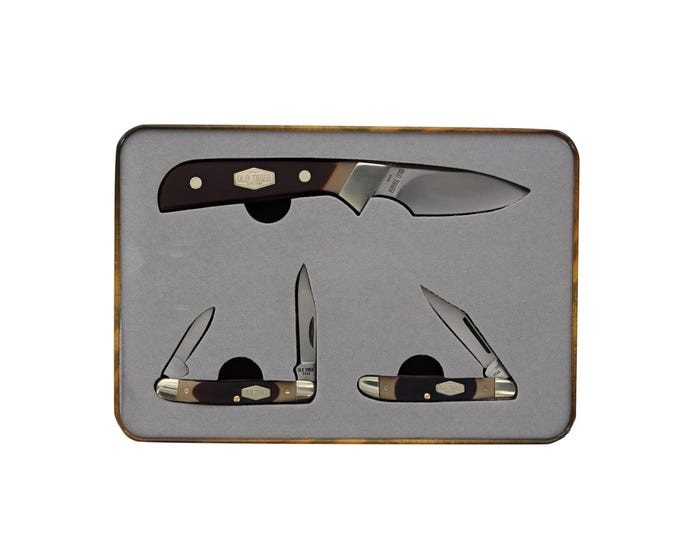 Old Timer 3 Piece Knife Set with Tin - 1200627