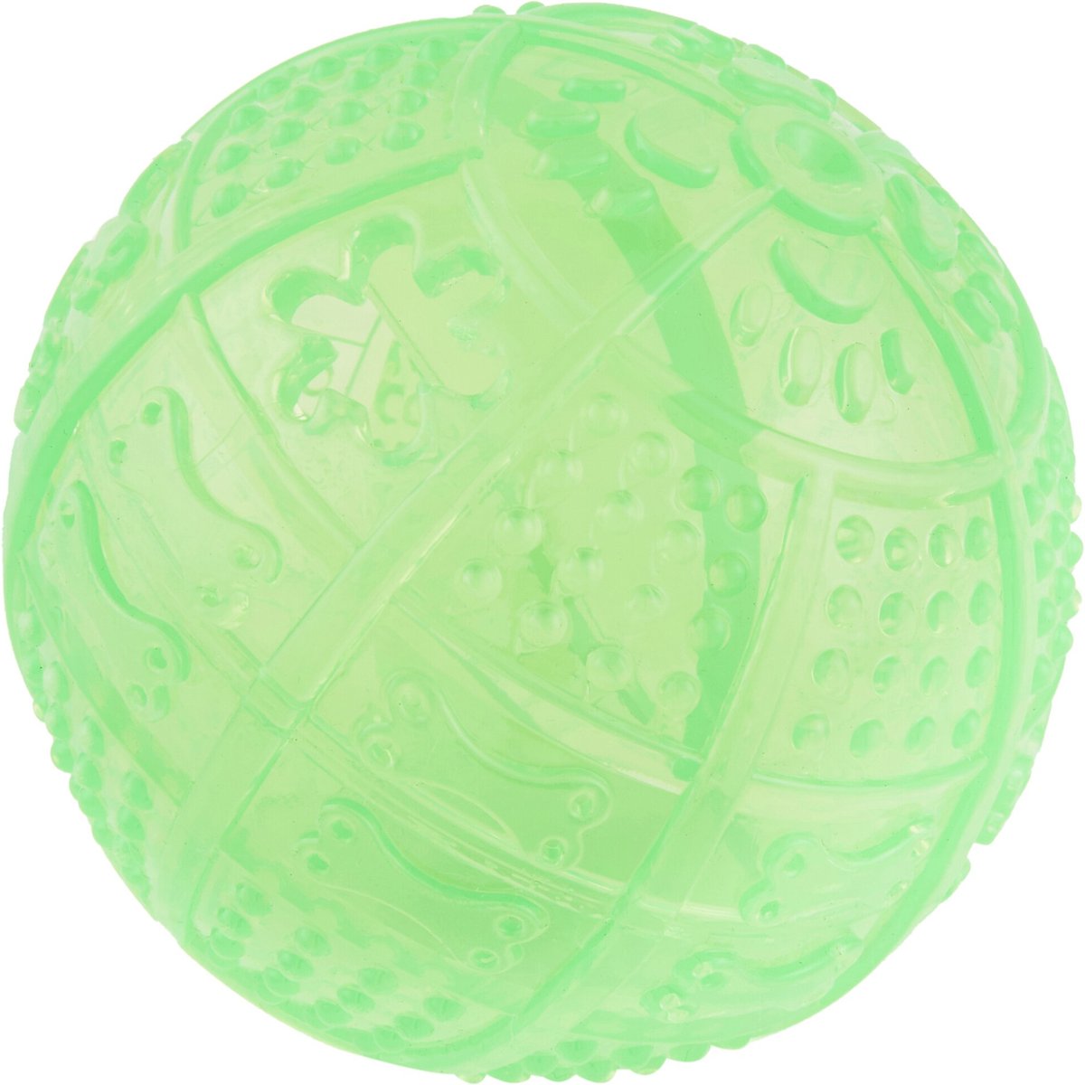 Ethical Pet Dura Brite Treat Dispenser Ball Dog Toy， Color Varies