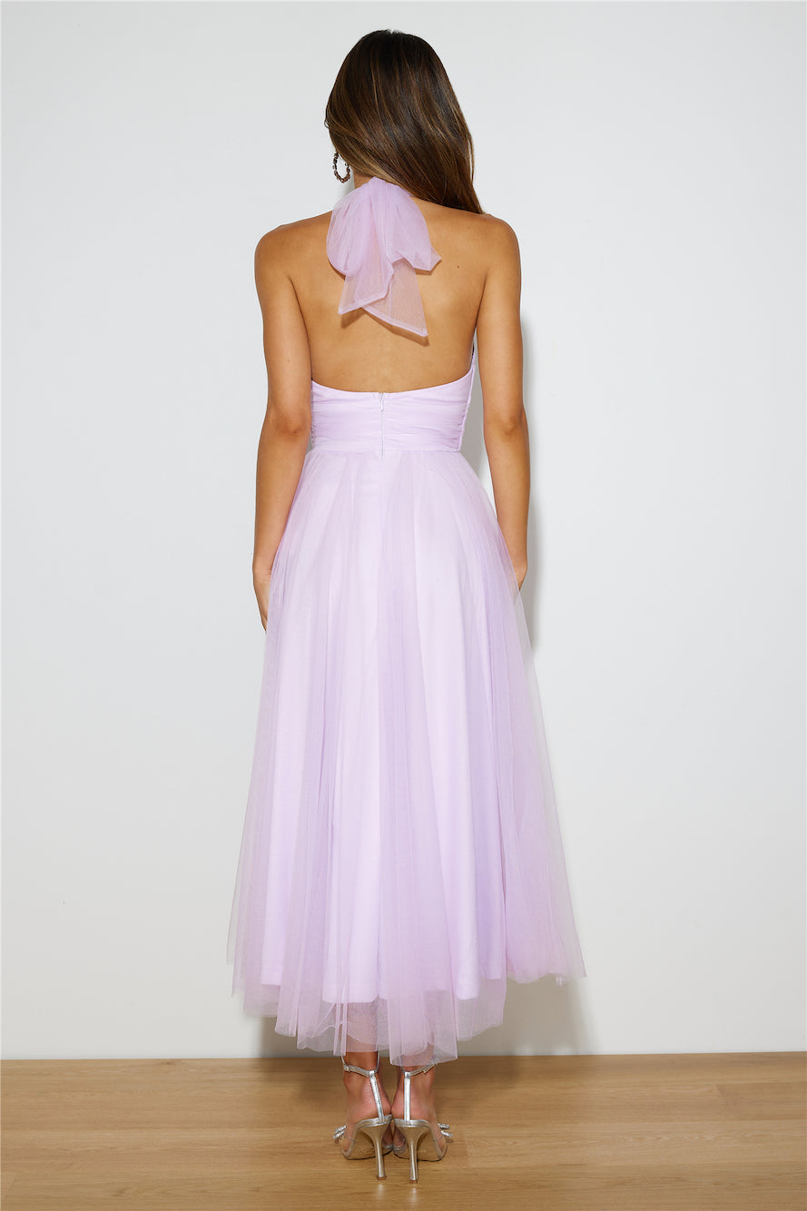 Tangled Up Maxi Dress Lilac