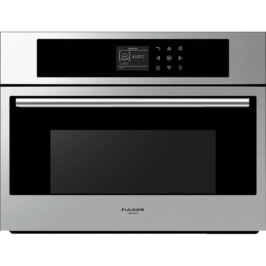 Fulgor Milano 24-inch Built-In Single Steam Wall Oven F7SCO24S1