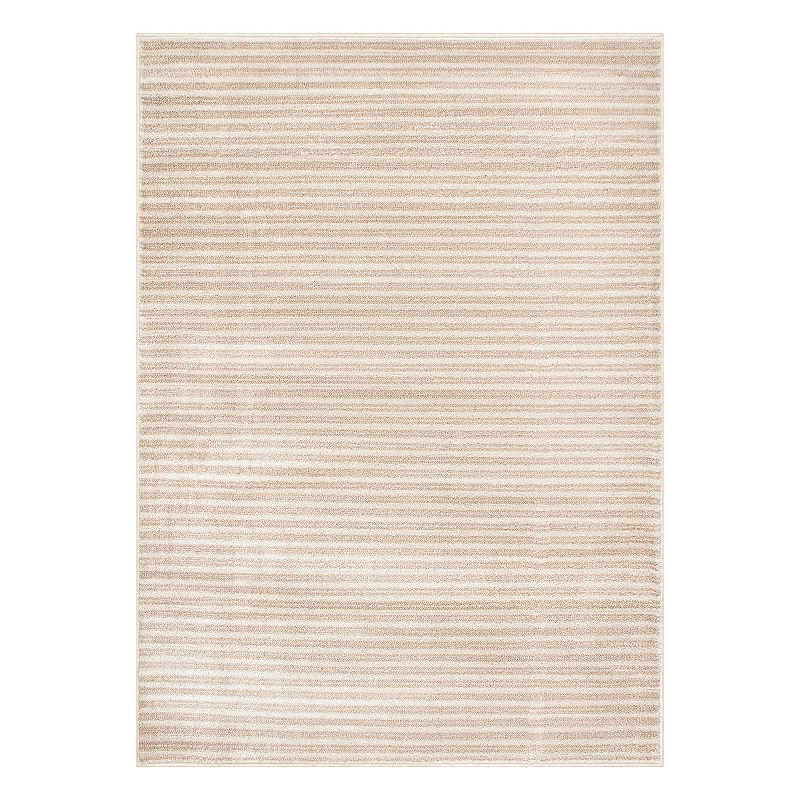 World Rug Gallery Contemporary Striped Area Rug