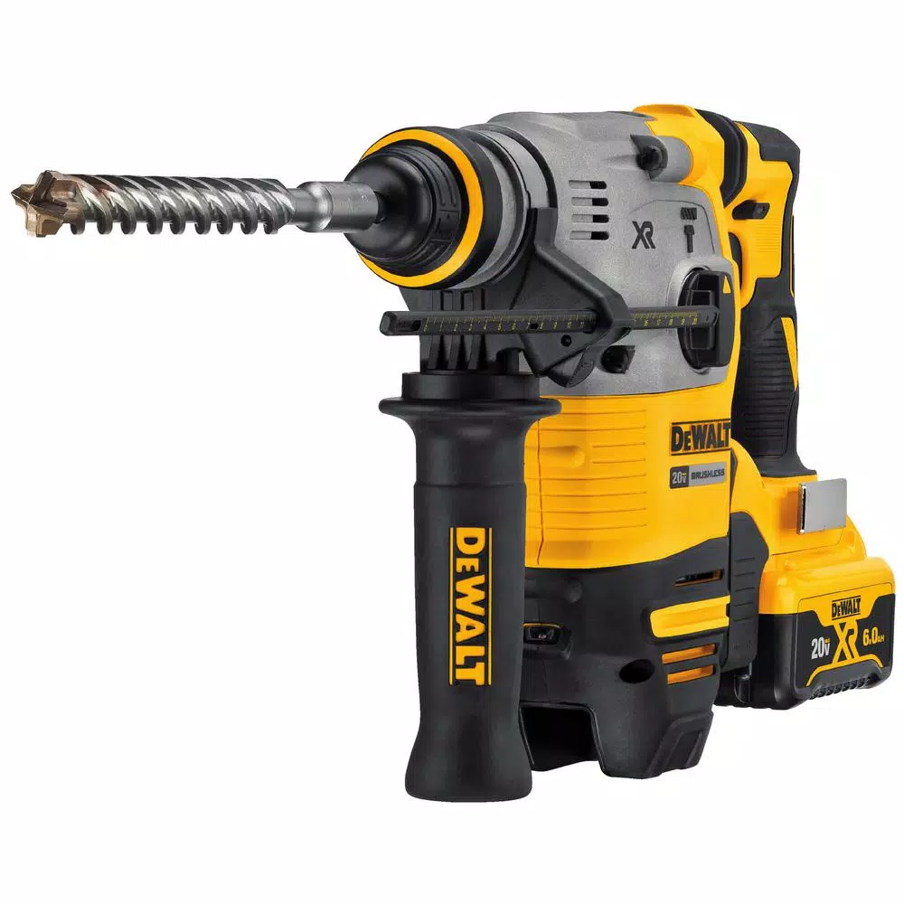 DEWALT 20-Volt MAX XR Cordless Brushless 1-1/8 in. SDS Plus L-Shape Rotary Hammer (Tool-Only) and#8211; XDC Depot