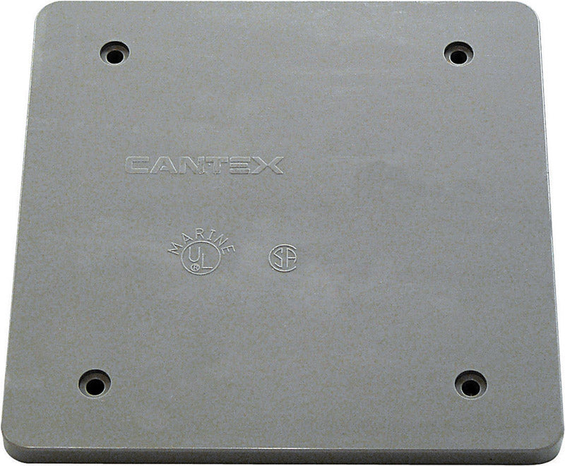 COVER BLANK PVC 2GANG