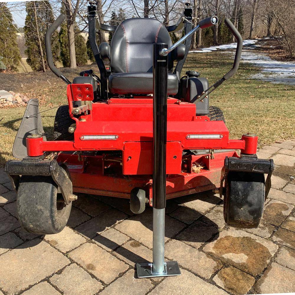 BLACK BULL A-Frame Trailer Jack and Lift with Base Plate with 2000 lbs. Capacity 809510