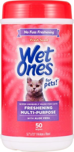 Wet Ones Freshing Multi-Purpose Fresh Scent Cat Wipes