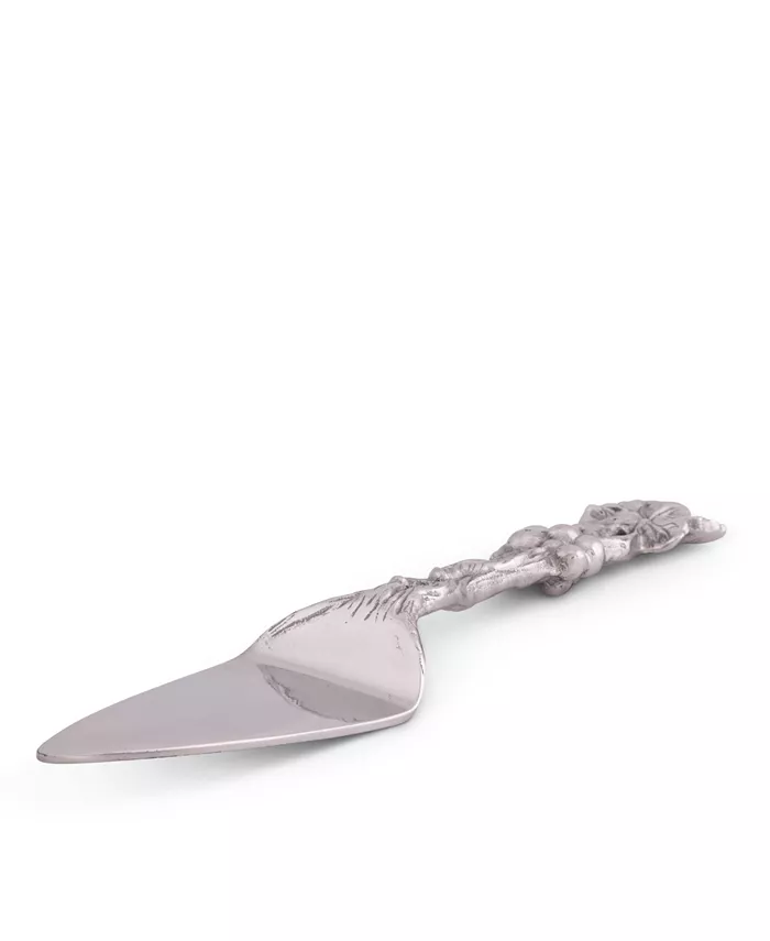 Arthur Court Designs Aluminum Grape Pattern Pie Server