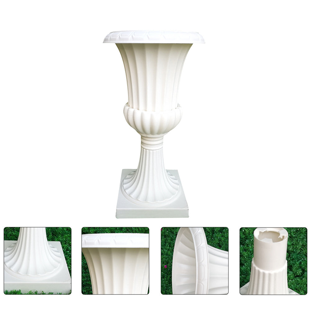 Frcolor Flower Potplanter Flowerpot Urn Column Wedding Romangarden Outdoor Pillar Planters Pots Vintageplants Stand Decorative