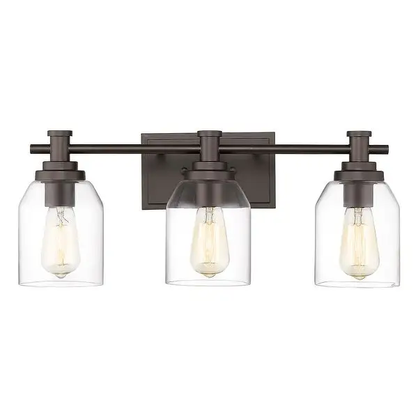 3-light Bathroom Vanity Light, Bathroom Over Sink Lighting - 21.3 x 9.2 x 7 inches