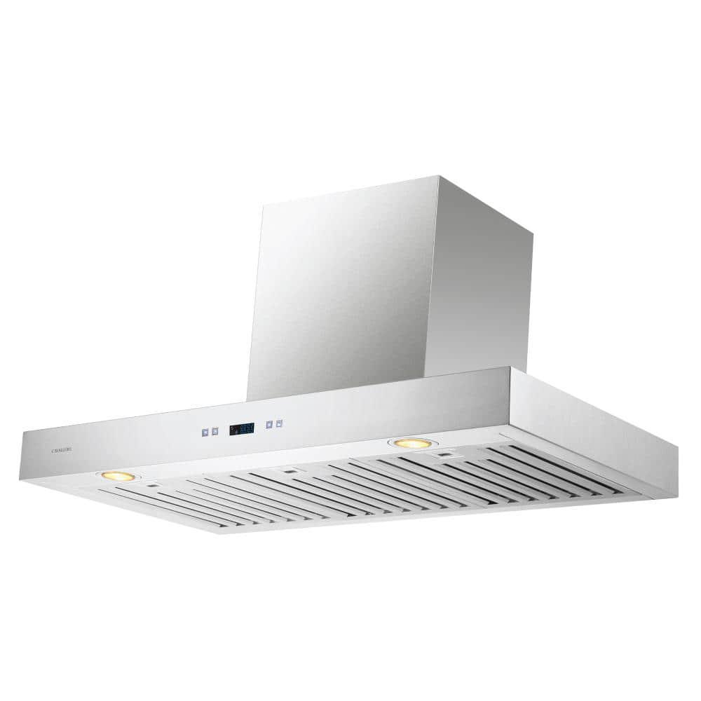 Cavaliere 36 in Convertible Range Hood in Stainless Steel