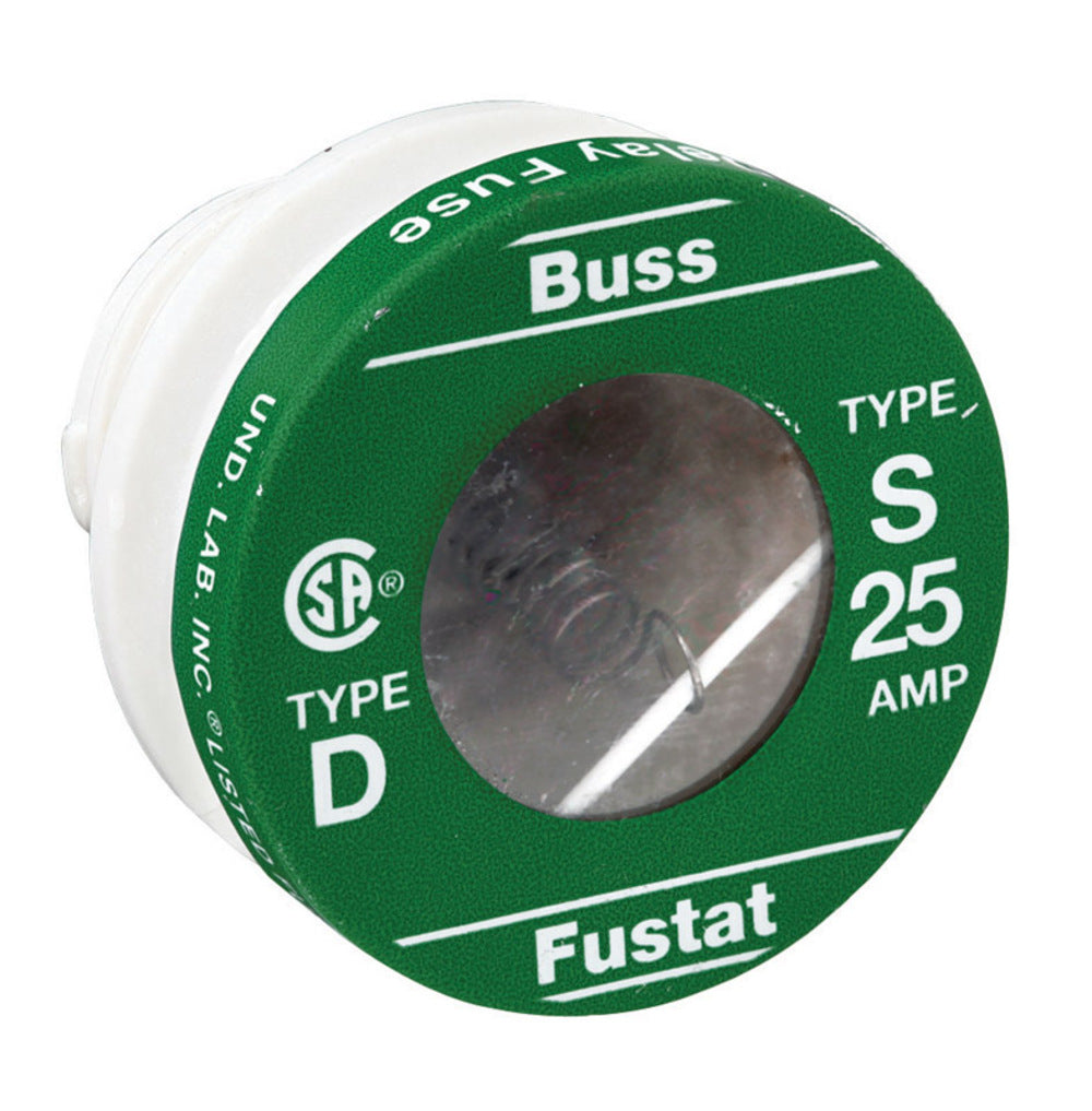 FUSE PLUG FUSTAT 25A 4PK