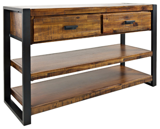 Loftworks Sofa Table   Industrial   Console Tables   by HedgeApple  Houzz