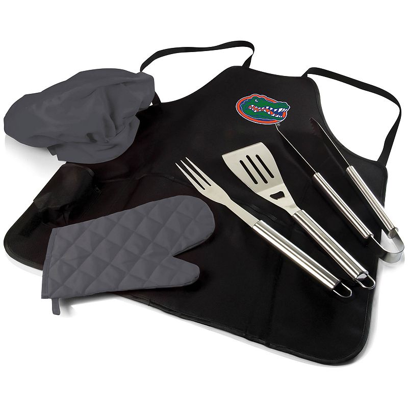 Picnic Time Florida Gators BBQ Apron Pro Grill Set