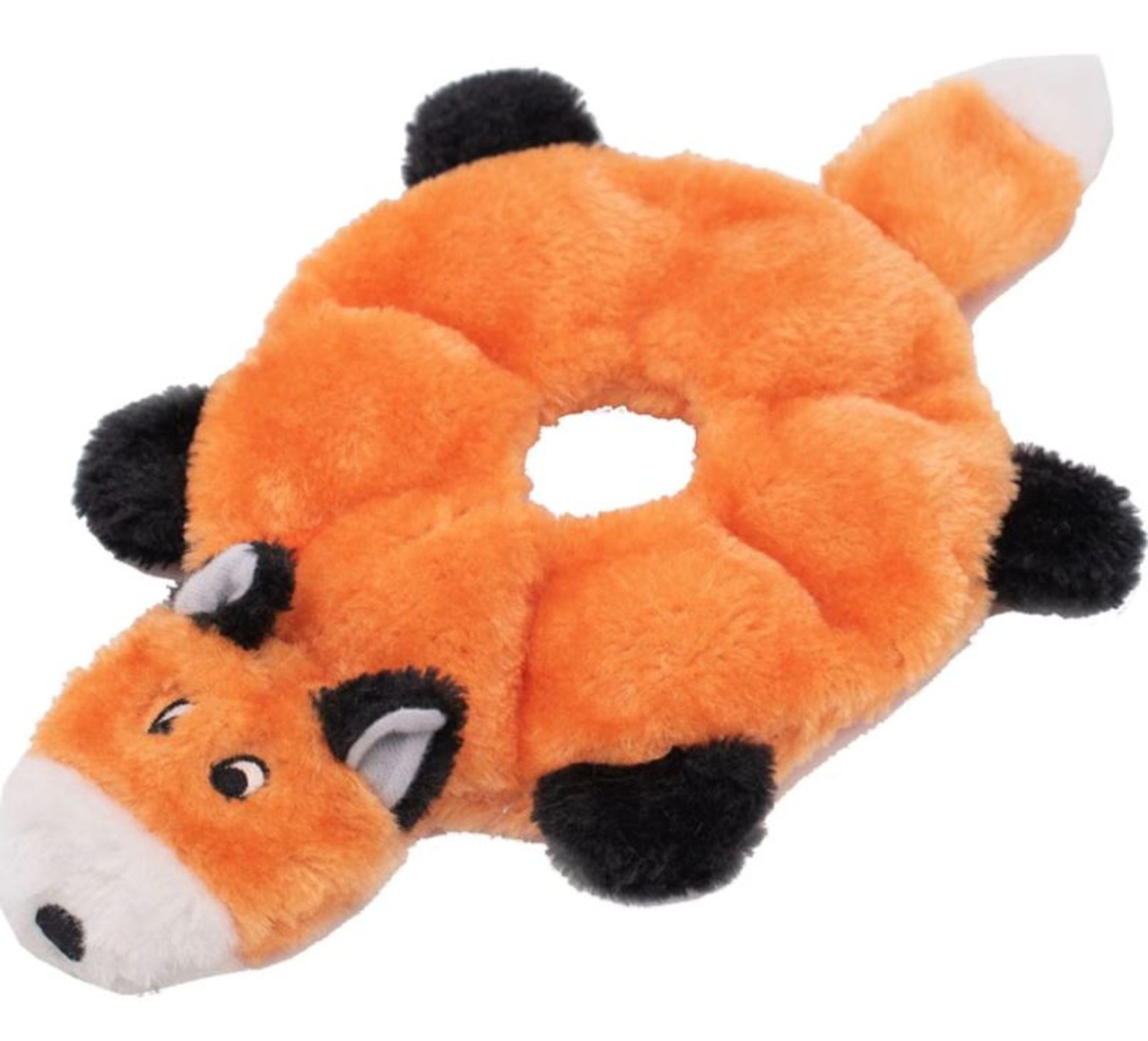 Zippy Paws Loopy Fox Plush Dog Toy