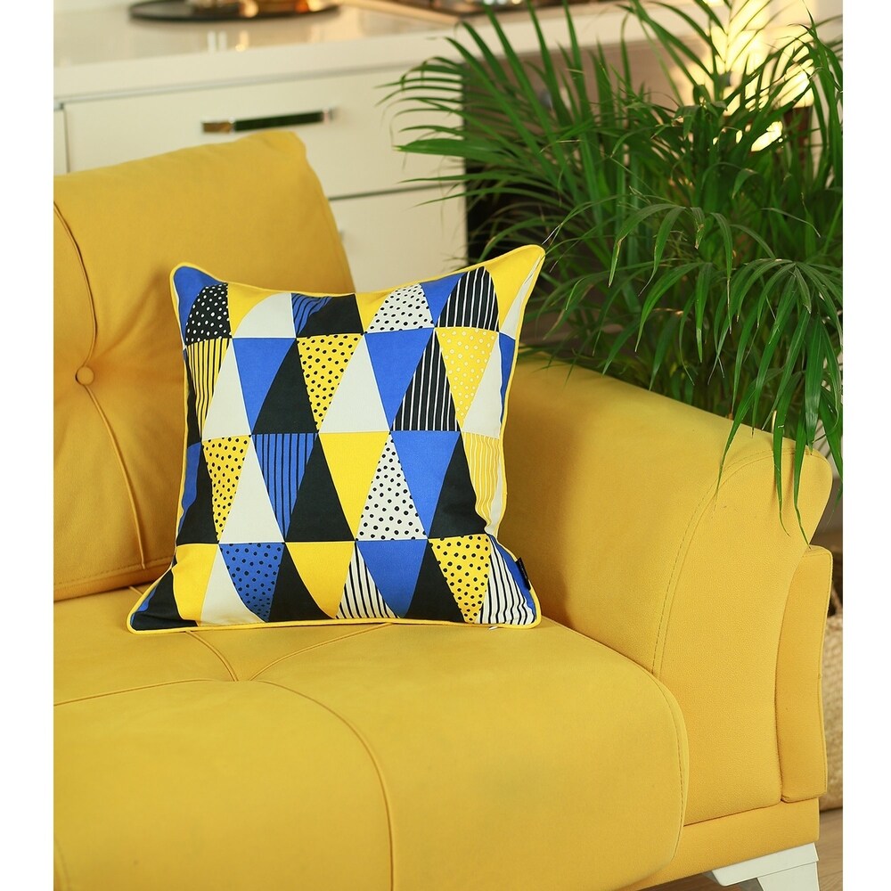 Porch   Den Telluride Geometric Throw Pillow Cover