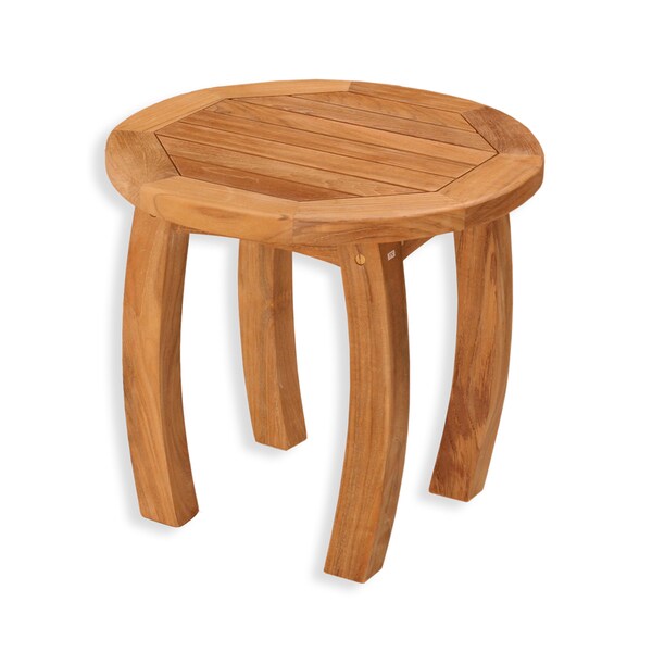 Jakarta Teak Round Outdoor Side Table