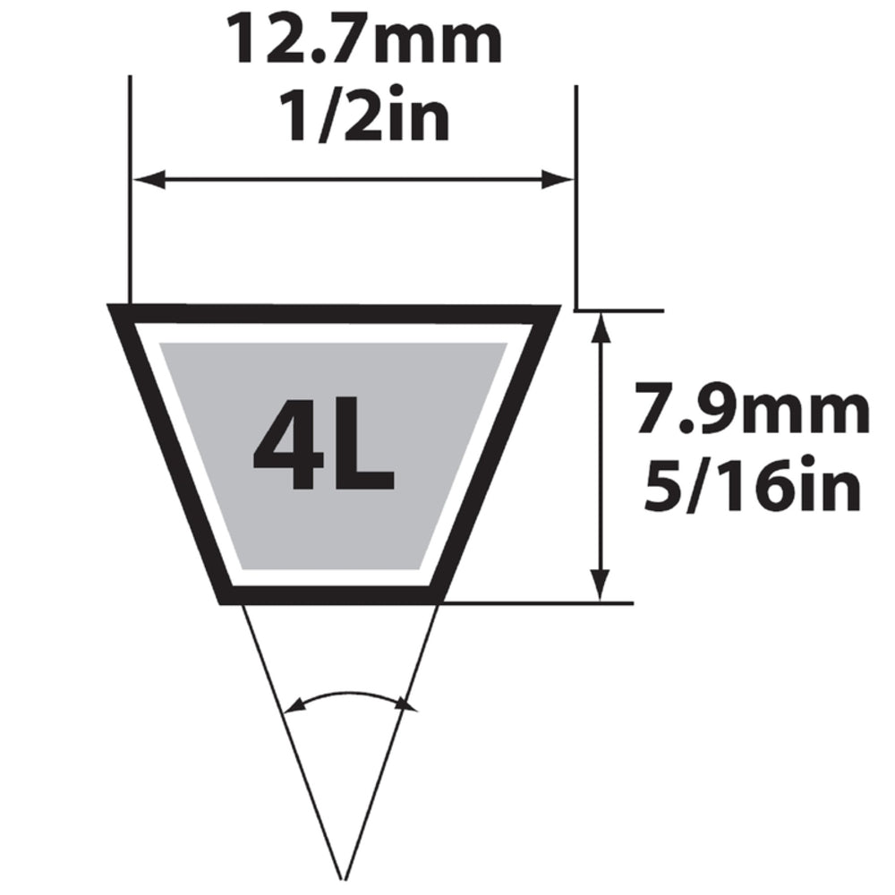 V BELT 1/2
