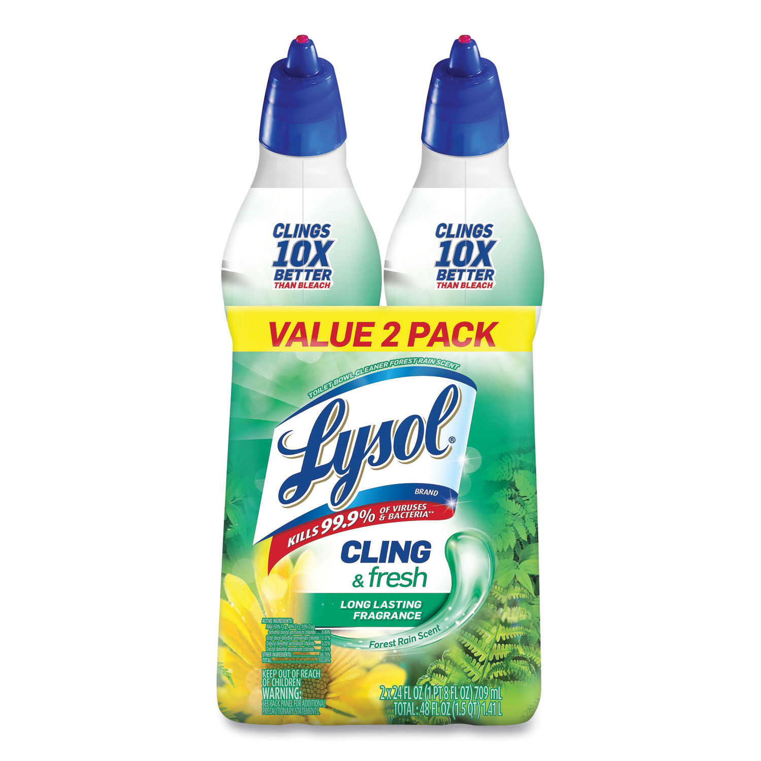 Cling and Fresh Toilet Bowl Cleaner by LYSOLandreg; Brand RAC98015