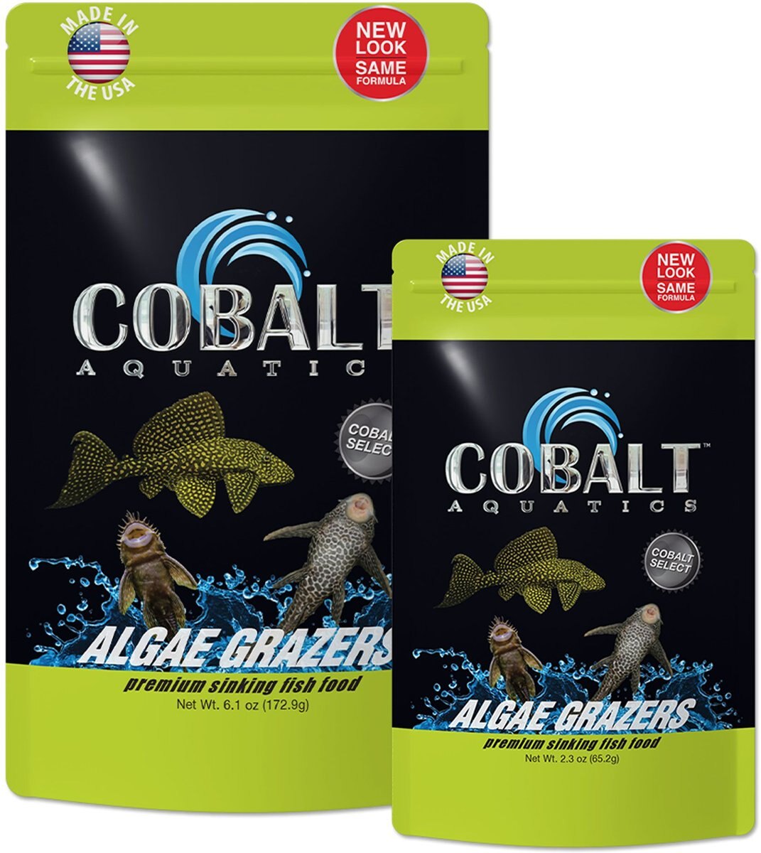 Cobalt Aquatics Select Algae Grazers Fish Food