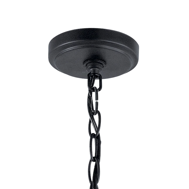 Kichler 44029BK Winslow 3-Light Black Modern/Contemporary Chandelier