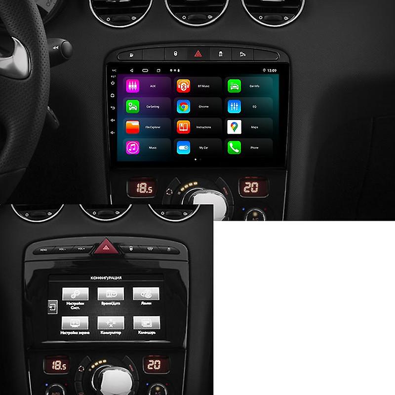 Android Car Radio GPS RDS DSP multimedia player for Peugeot 408 for Peugeot 308 308SW 2din android