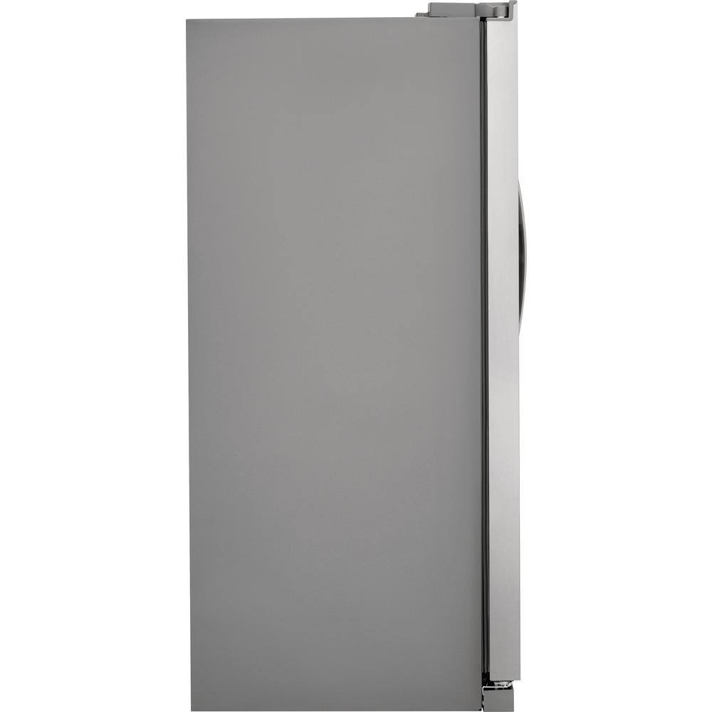 Frigidaire 33 in. 22.3 cu. ft. Side by Side Refrigerator in Stainless Steel Standard Depth FRSS2323AS