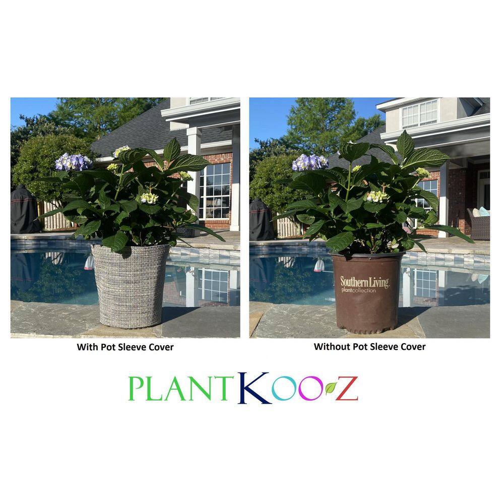 Plant Koo-z 2 Gal. Motley Weave Pot Sleeve Cover MW-DECO-2GAL